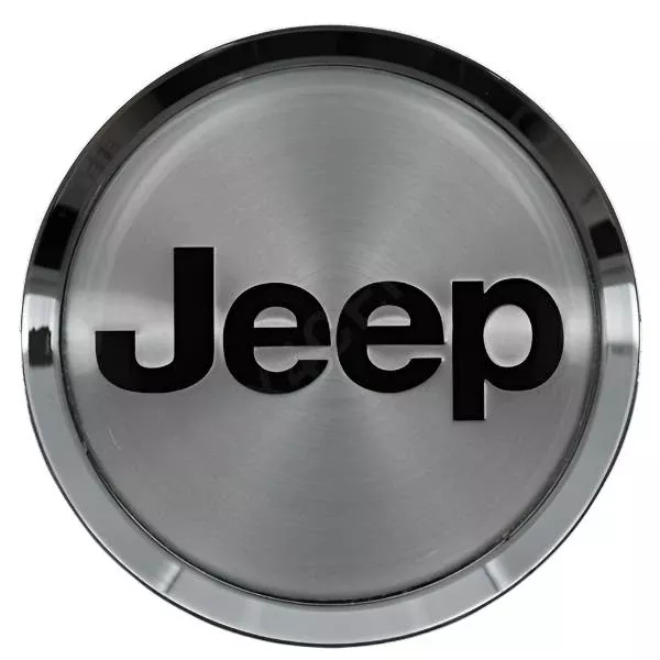 '02-04 Jeep Grand Cherokee 2 1/2" Chrome Edge Center Cap 9043CC
