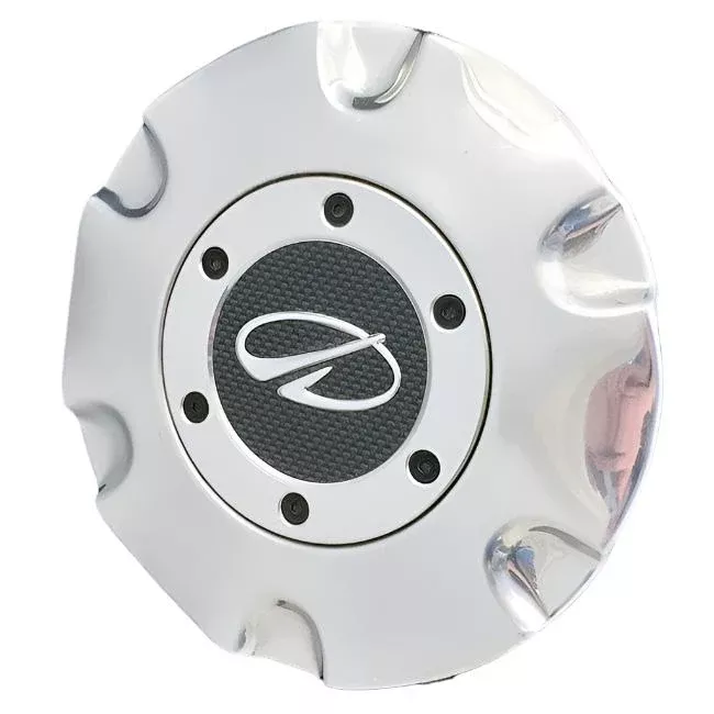 '02-04 Oldsmobile Bravada 17" Polished 6 Spoke Wheel Center Cap 6052CC