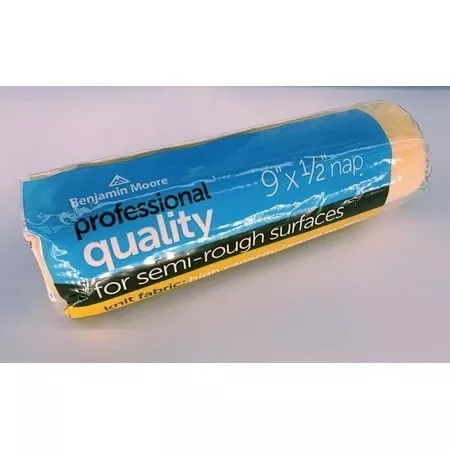 071482018 Professional Quality 9 Inch Paint Roller Cover, 3/4 Inch Nap