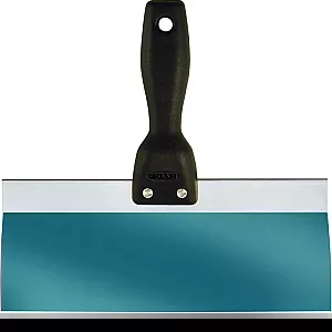 09213 10-inch Blue Steel Taping Knife With Polypropylene Handle