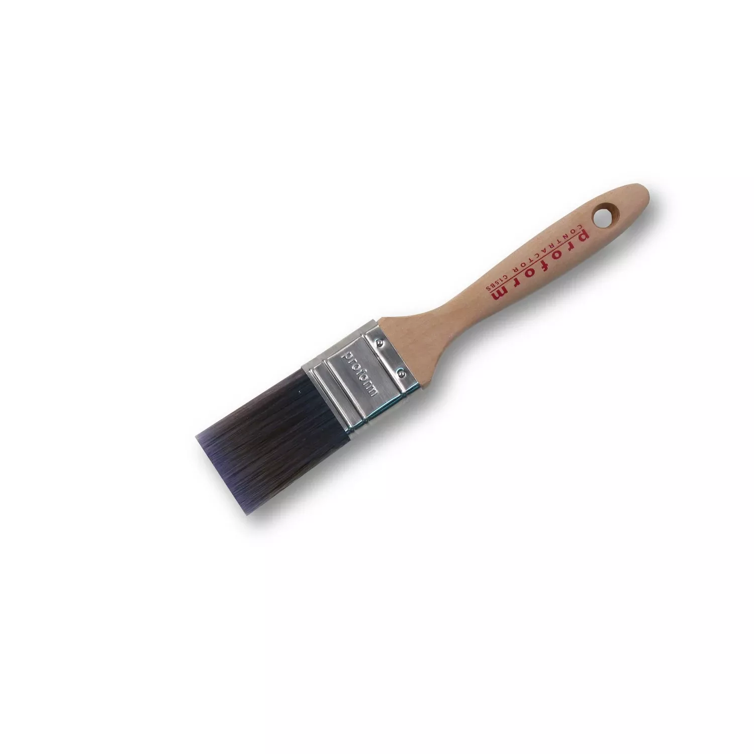 1-1/2 In. Soft Straight Contractor Paint Brush With Beaver Tail Handle
