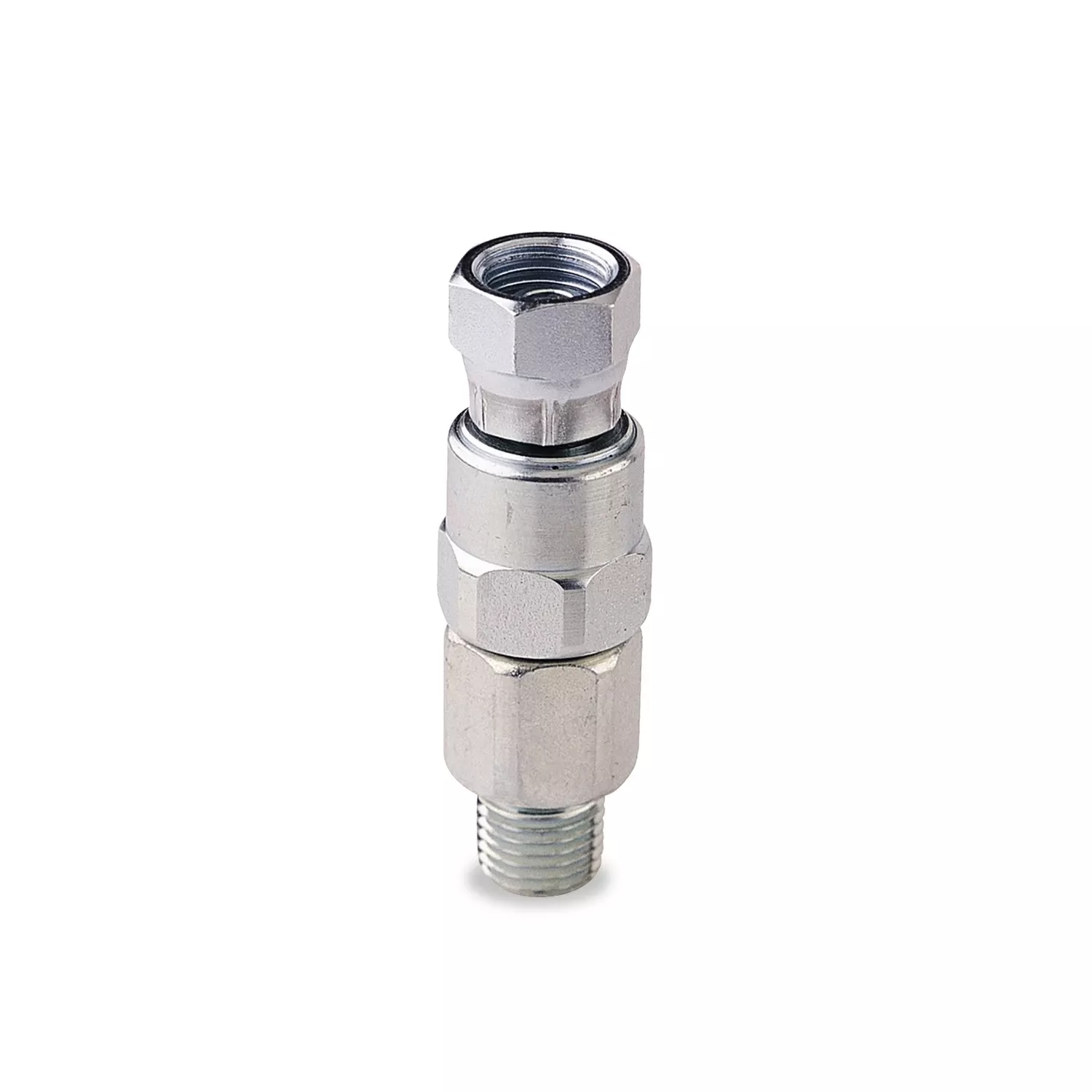 1/4" Straight Hose Swivel Connector For Airless Paint Sprayers, 3600 Psi