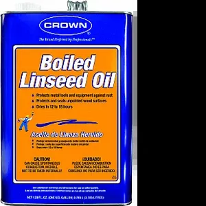 1-gallon Boiled Linseed Oil For Wood Finishing And Preservation