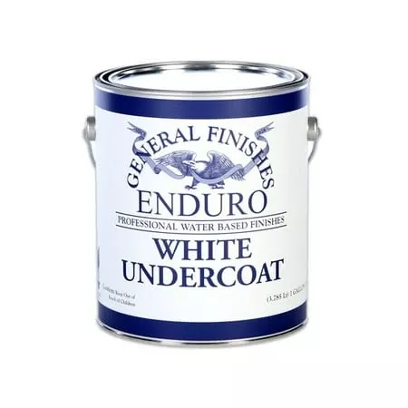 1 Gallon General Finishes Gw White Enduro Water-based Sanding Sealer And Primer