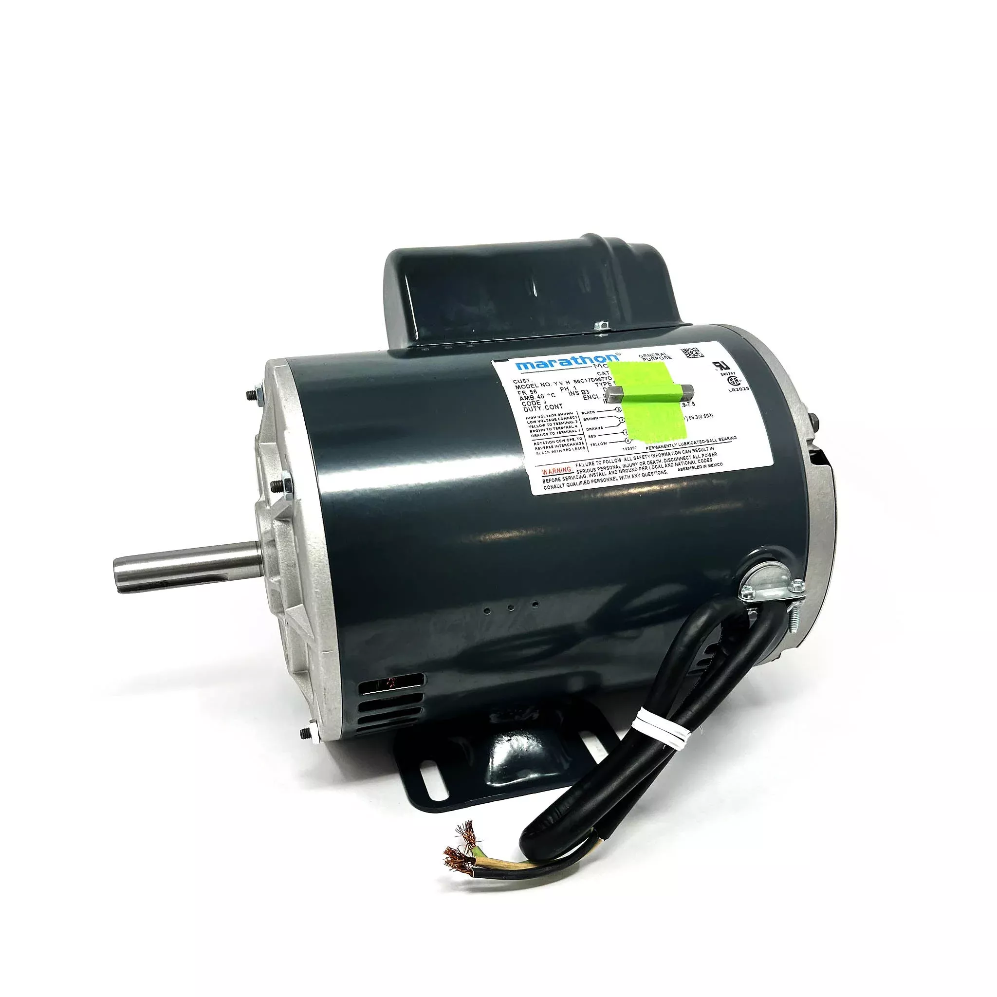 1 HP Drive Motor for Ammco Brake Lathes (Does Not fit 3850)