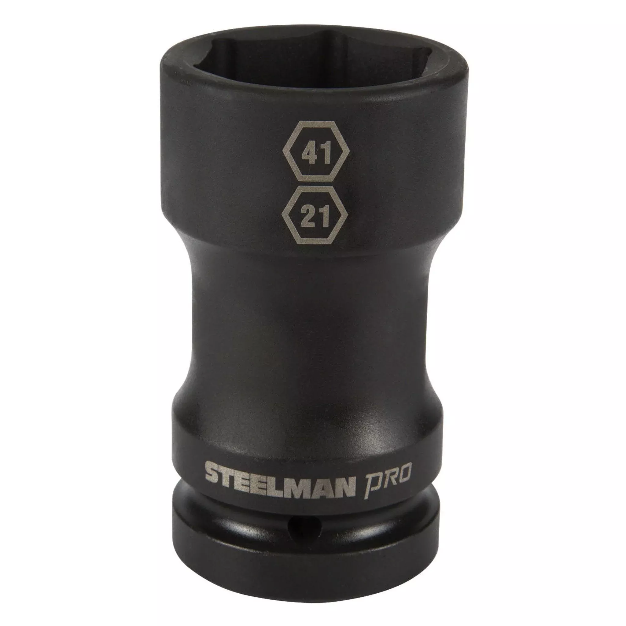 1-Inch Drive by 41mm 6-Point by 21mm 4-Point Combo Budd Wheel Impact Socket