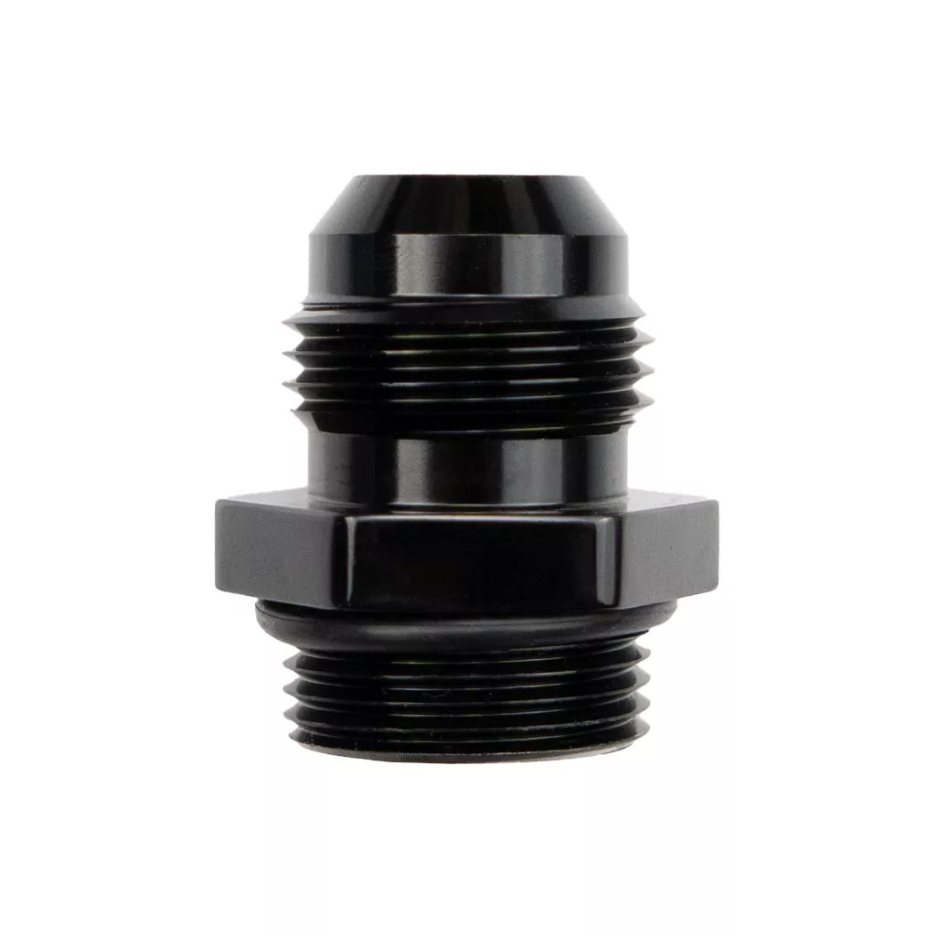-10 AN to -16 AN ORB Adapter Black