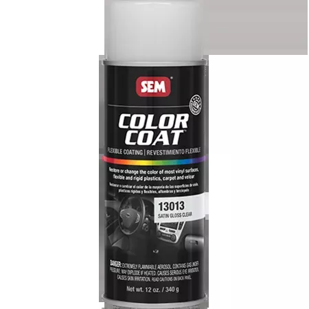 13013 SEM Color Coat Aerosol – Satin Gloss ClearCase of 6