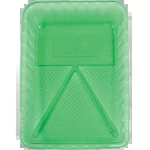 182 11.75 X 15.5 X 2.5 In. Green Plastic Tray -Pack Of 24