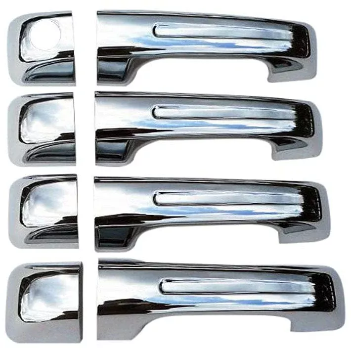 '19-23 Ram 1500 2500 3500 4 Door Chrome Door Handle Covers DH68579B