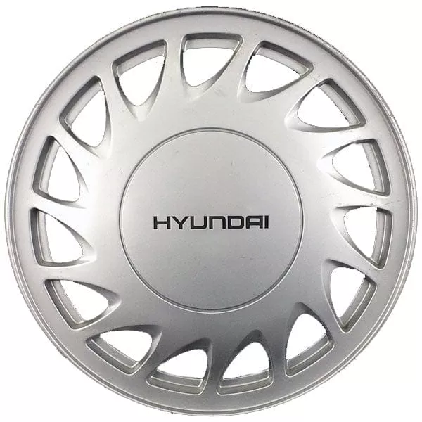 1990 Hyundai Excel 13" 15 Slot Hubcap / Wheel Cover 55506