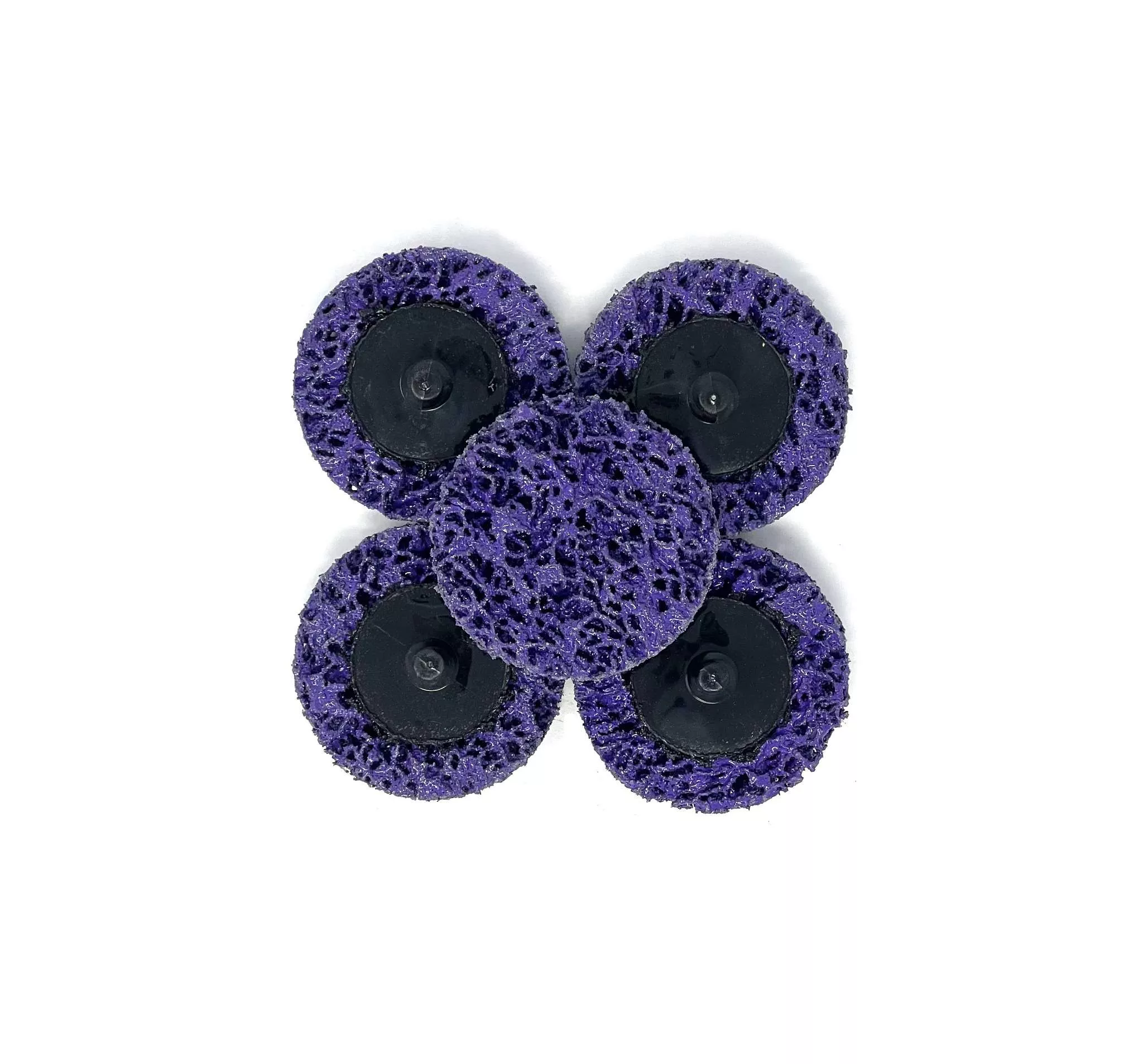 2” Purple Strip Away Disc twist to lock style 5PK