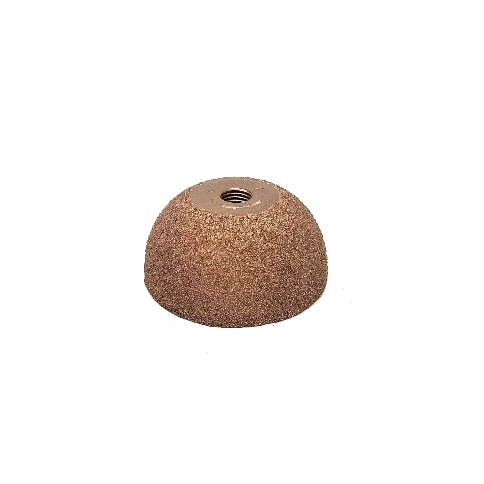 2” X 1” Copper Contour Wheel 60 Grit, AH 3/8”, Non-Vented