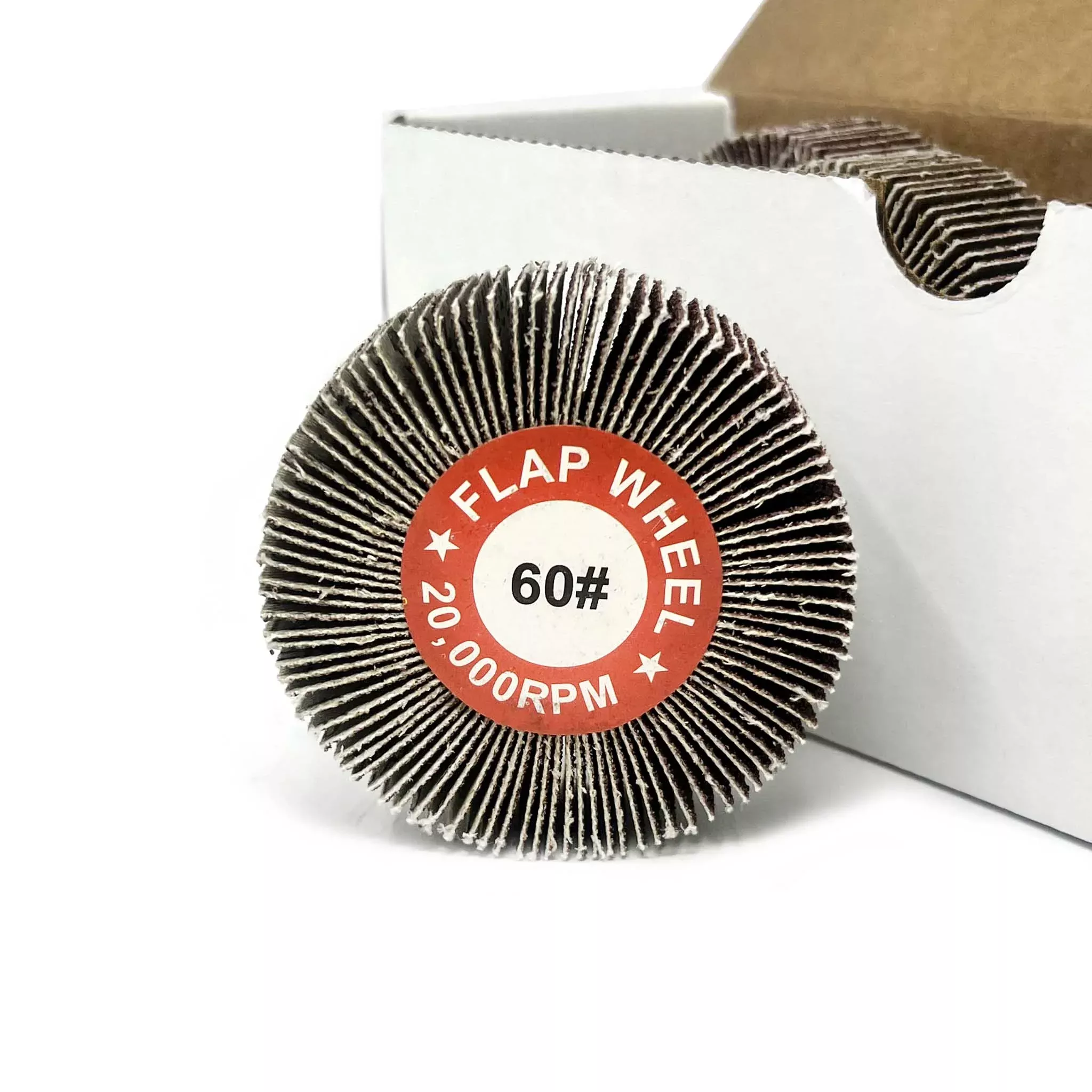 3" x 1" Flap Wheel - 60 Grit 5/PK