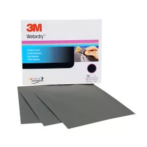 3M™ 02035Wetordry™ Sheet, P800 Grit, 9 x 11 inch,