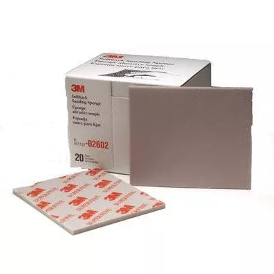 3M 02602 Flexible Sanding Sponge, 500/600 Grit, Super Fine Grade