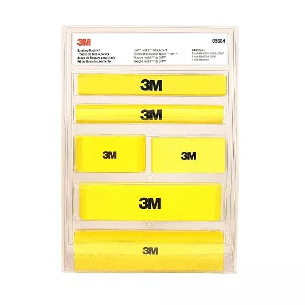 3M 05684 – Hookit™ Sanding Block Kit (6 Pcs)