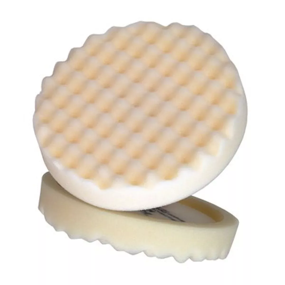 3M 05737 – Perfect-It™ White Foam Polishing Pad (8″, Flat Back)