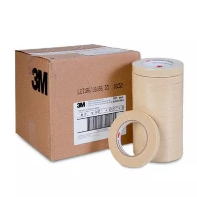 3M 06547 – 1.5" Beige Automotive Masking Tape (Case of 24 Rolls)