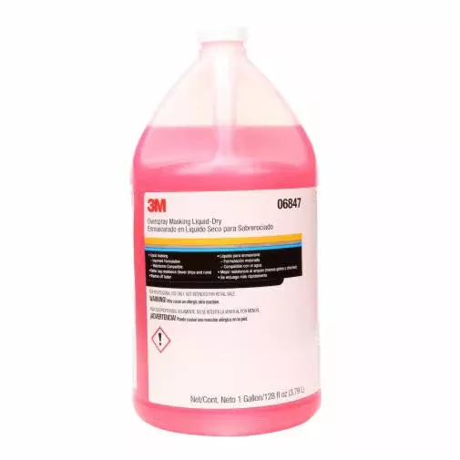 3M 06847 – Overspray Masking Liquid (1 Gallon)