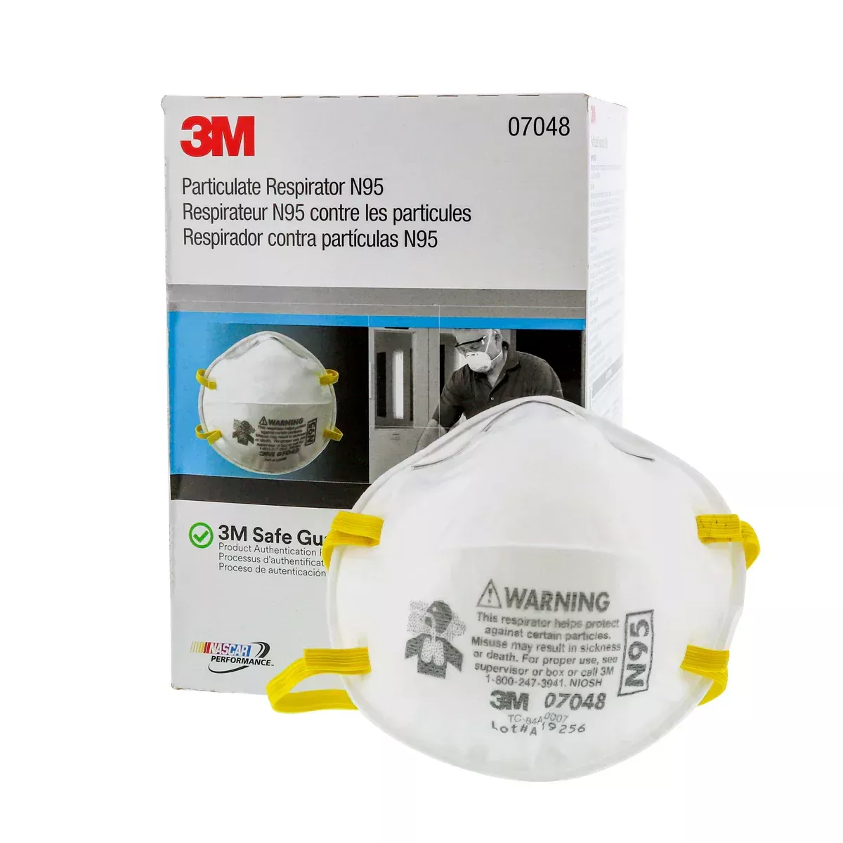 3M 07048 – Particulate Respirator N95