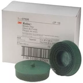 3M - 07526 Roloc Bristle Discs 50 Grit Coarse / Green
