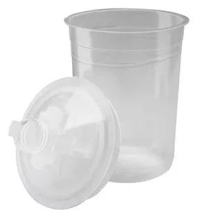 3M 16114 PPS™ Mini Lids & Liners, 6oz, 50 lids & liners per kit - 1 kit per case - 200 micron filter