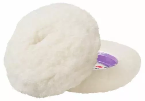 3M 30040 – Low Lint Wool Compounding Pad (4 in, 2 Pack)