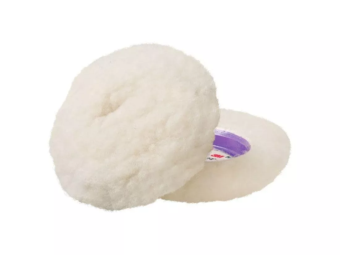 3M 30040 - Wool Pads 2/bag, Single Sided (4in)