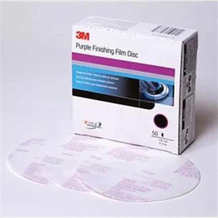 3M-30668 Purple Finishing Film Disc P1200 6"