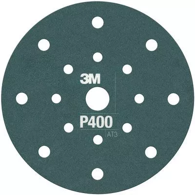 3M 34800 – 400 Grit Hookit™ Flexible Abrasive Dust Free Disc (6 in, 25 Pack)