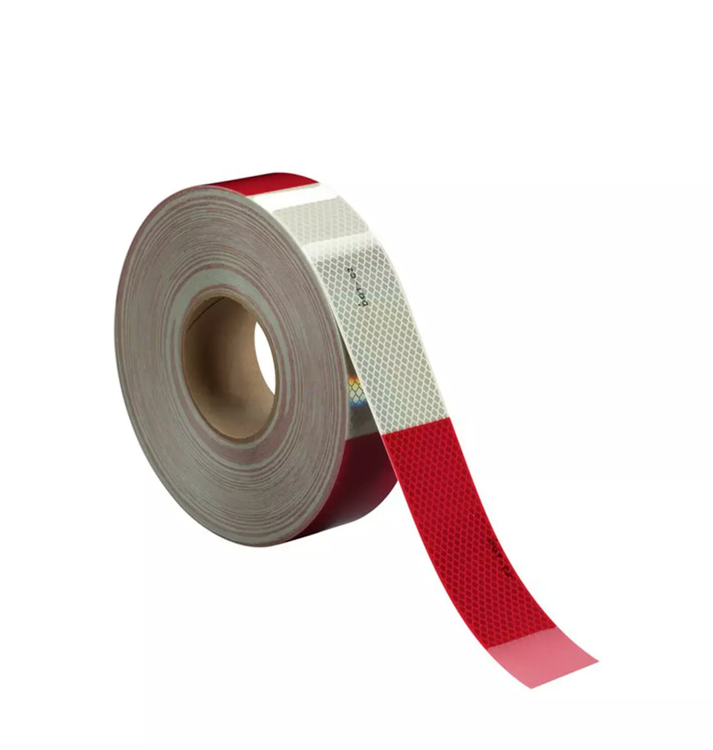 3M Diamond Grade 983-32 Reflective Conspicuity Tape – Red / White2 in Width x 150 ft Length 0.014 to 0.018 in Thick – 67533Roll
