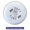 "3M OH&ESD 2000 Particulate Filter, P95, Non-Oil Particulates, 2/PK"