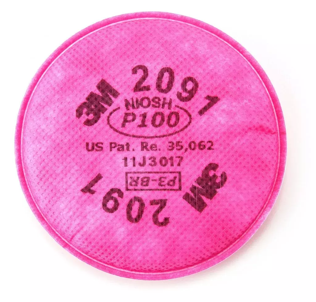 3M Particulate Filter 2091 / 07000, P100 Case of 100