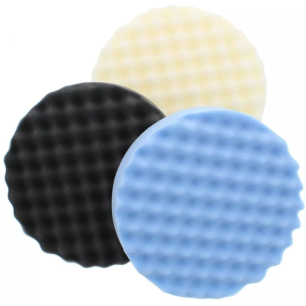 3M Perfect it 8" Foam Buffing Compounding Pads 5723, 5725, 5751 3 Pack Kit