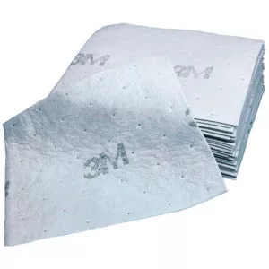 3M Universal Sorbent Pad, Medium Duty, 15" x 20", (100 pk)