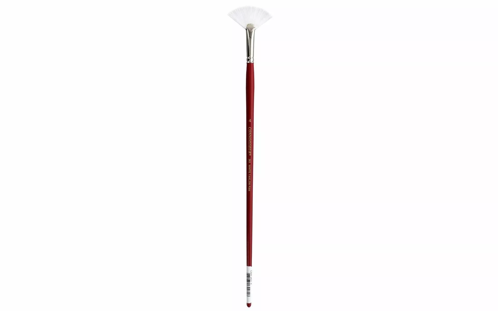 #4 Round Long White Taklon All Media