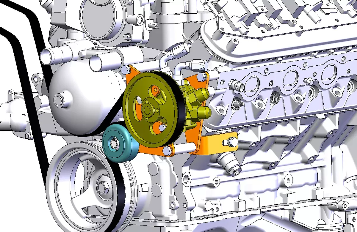 4422 GM LS TC/CB/CBR Pump Bracket