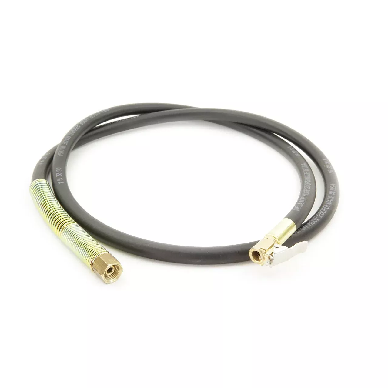 54" Inflator Hose Assembly With Spring Guard