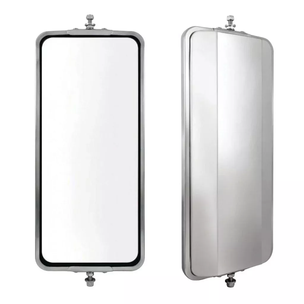 7" X 16" Stainless Steel West Coast Mirror Head | F245678