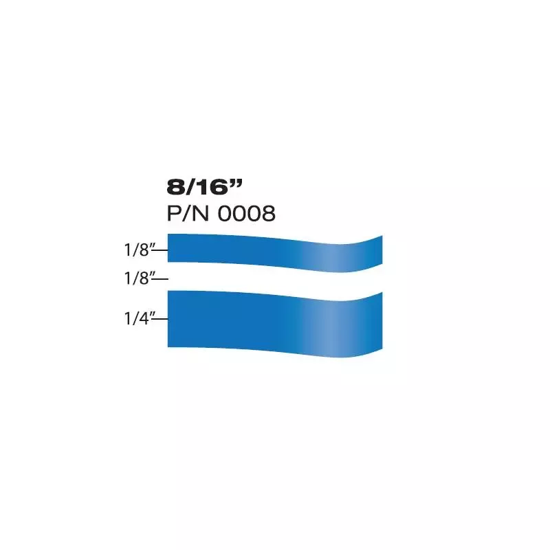 8/16" x 150 ft. Automotive Vinyl Pinstripe Tape