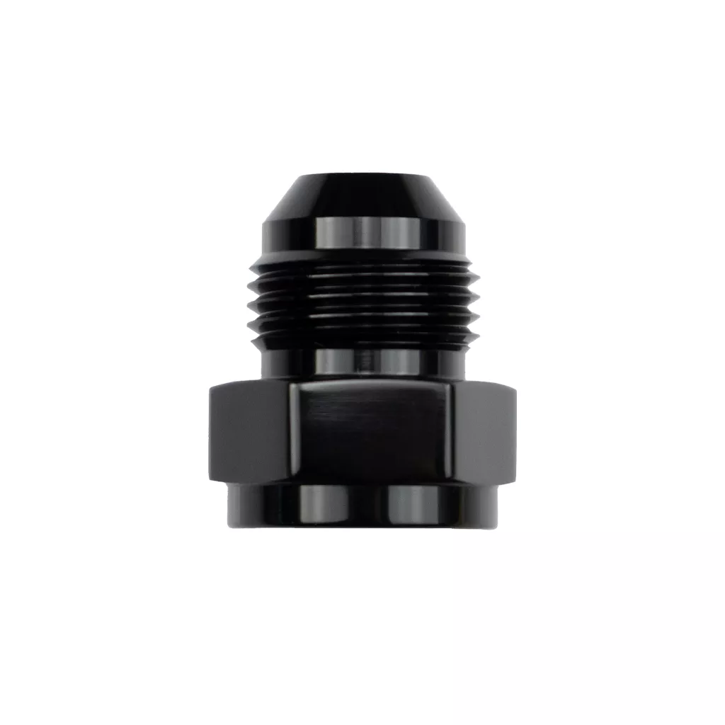 -8 AN Male to -4 AN Female Reducer Union Black