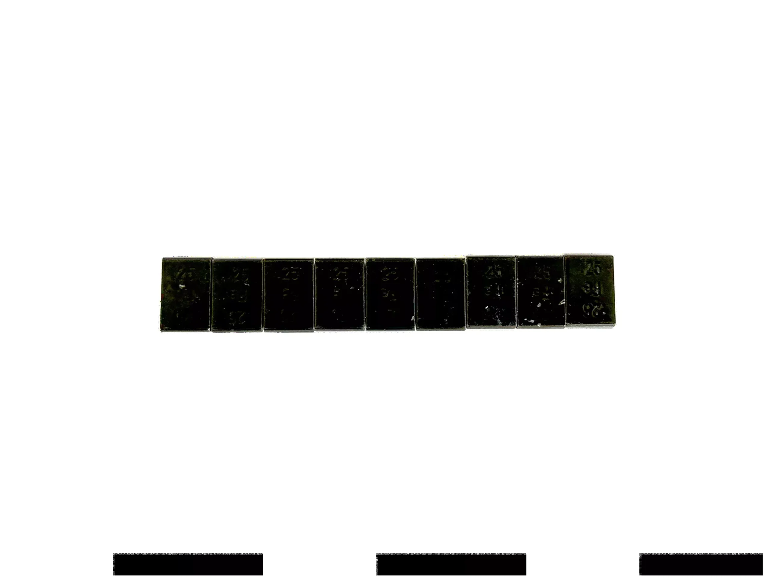 Adhesive Wheel Weight Roll - 1/4oz, Black, Perfect Equip - 704 pc