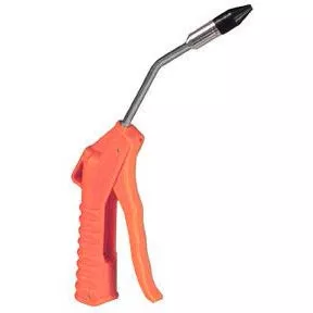 AST-1718 Deluxe Air Blow Gun w/4 Long Angled Nozzle & 1/2 Removable Rubber Tip