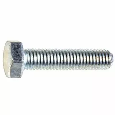 Au-ve-co 10539 Cap Screw, M10x1.5 Thread, Full, Regular Thread, 45 mm OAL, Alloy Steel, Zinc-Plated, 8.8 Grade