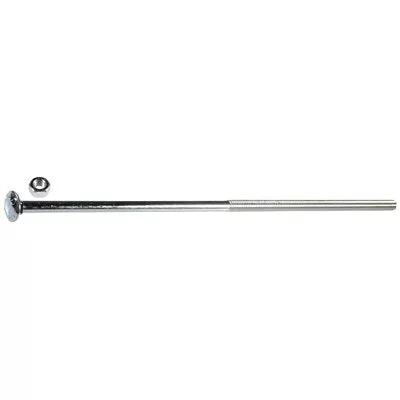 Au-ve-co 10643 Battery Hold Down Bolt With Nut, System of Measurement: Imperial, 5/16-18 Thread, 12 in L, Round Head