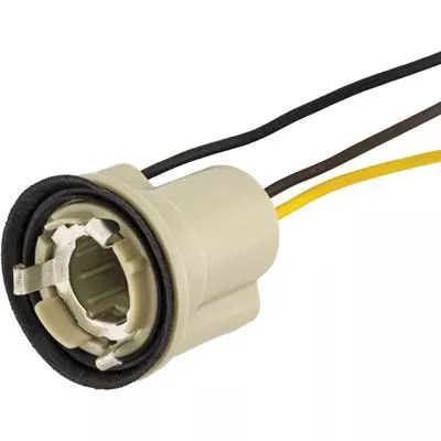 Au-ve-co 11154 Park Stop and Tail Light Pigtail Connector, 3 -Wire, Compatible With: GM, 1034, 1154 and 1157 Bulbs