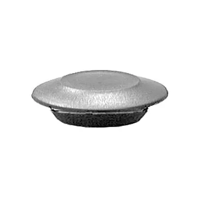 Au-ve-co 11747 Flush Sheet Metal Plug, 1 in Dia Head, 26 ga Max Panel Thickness, Fits Hole Size: 3/4 in, Polypropylene