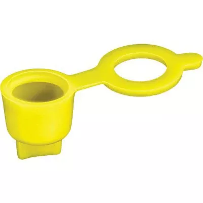 Au-ve-co 18111 Grease Fitting Protective Cap, Yellow, Polyethylene