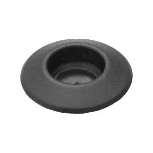 Au-ve-co AuvecoPak AP9288 Plug Button, 7/8 in Dia Head, 0.07 in Max Panel Thickness, Fits Hole Size: 1/2 in, Black